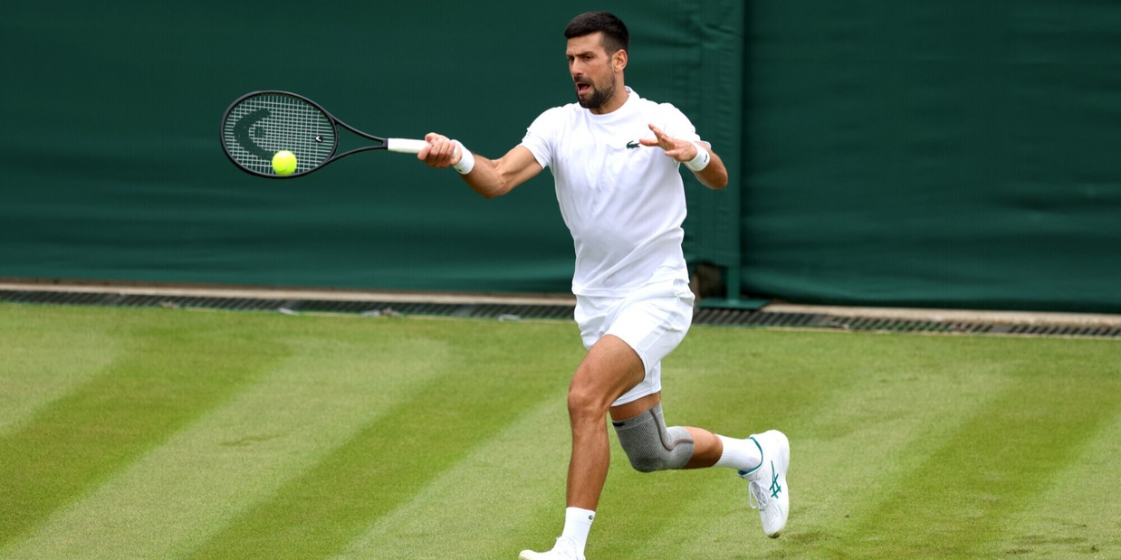 Wimbledon, Djokovic c'è: il messaggio a Sinner