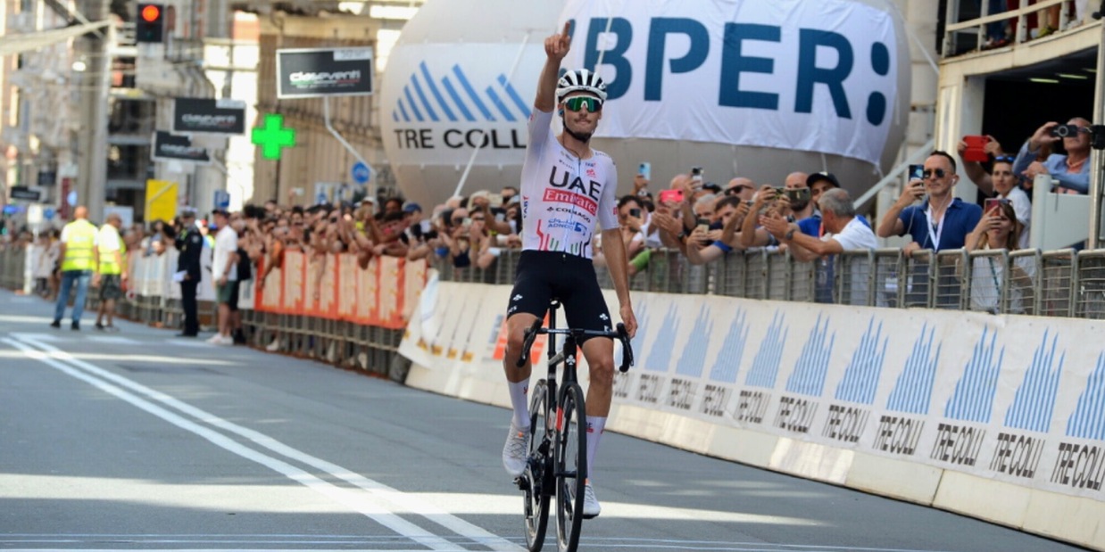 Giro dell’Appennino: festa grande per lo svizzero Christen