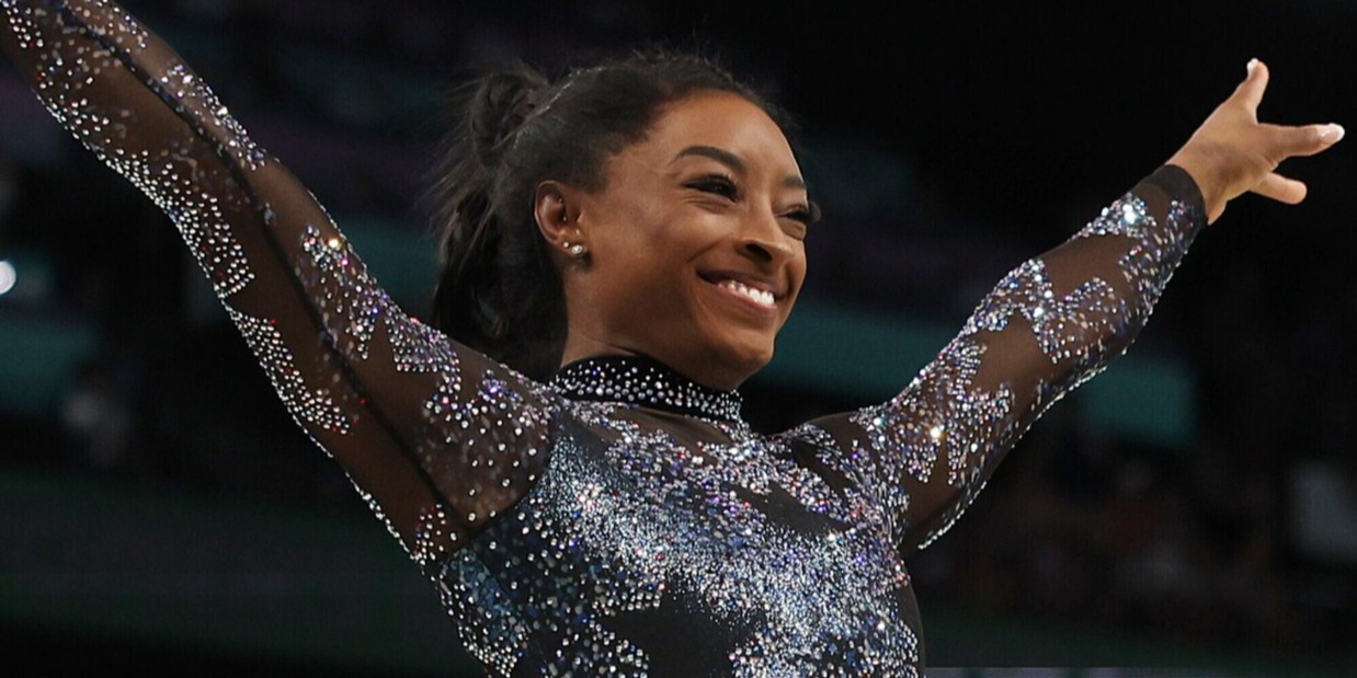 Simone Biles e il body con cristalli alle Olimpiadi: il prezzo è senza senso