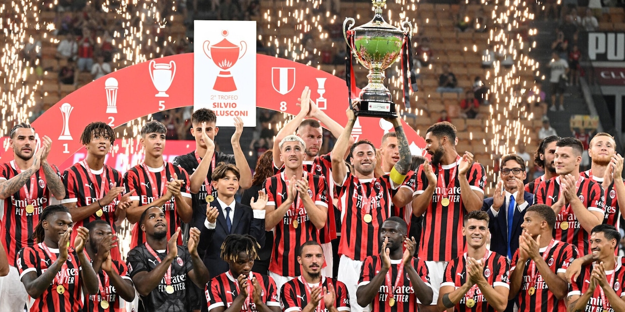 Il Milan alza il Trofeo Berlusconi: Monza battuto 3-1, rivivi la diretta