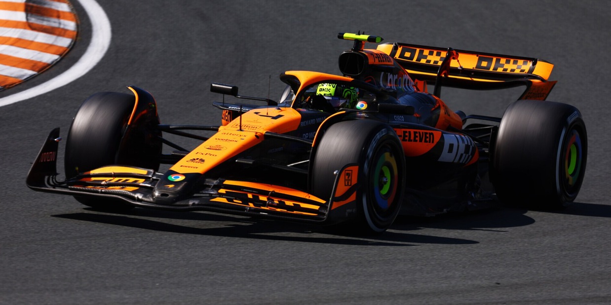 Gp d'Olanda, trionfa Norris: secondo Verstappen, terzo posto per Leclerc