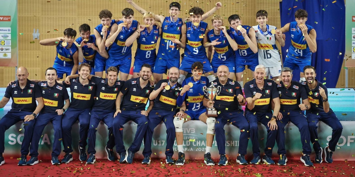 L'Under 17 Maschile è Campione del Mondo