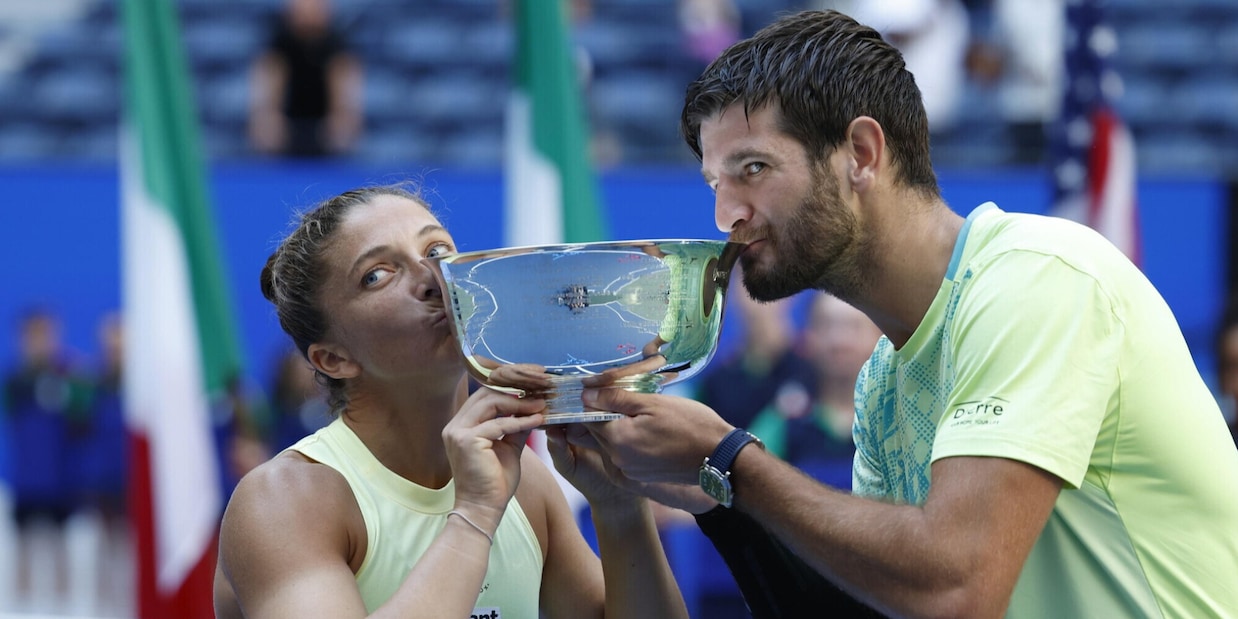 Errani-Vavassori, trionfo nel doppio misto agli Us Open!