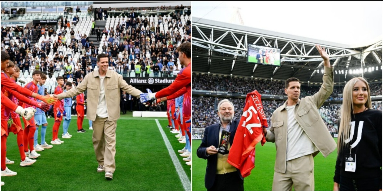 Szczesny si commuove per il tributo della Juve: il discorso è da brividi