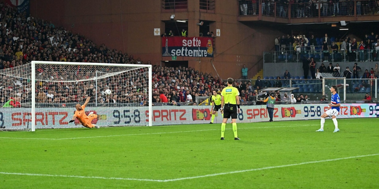 Genoa sconfitto ai rigori nel derby: passa la Samp, sfiderà la Roma. Rivivi la diretta