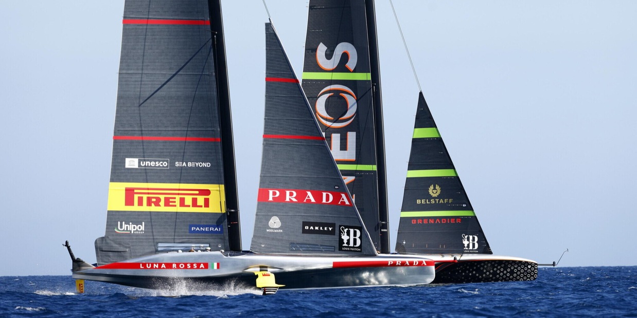 Luna Rossa si riscatta con Ineos Britannia: finale sul 4-4: rivivi il LIVE