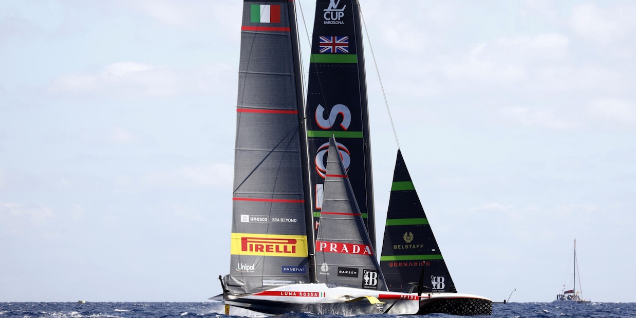 Luna Rossa rivivi la diretta finale Louis Vuitton Cup: doppietta Britannia