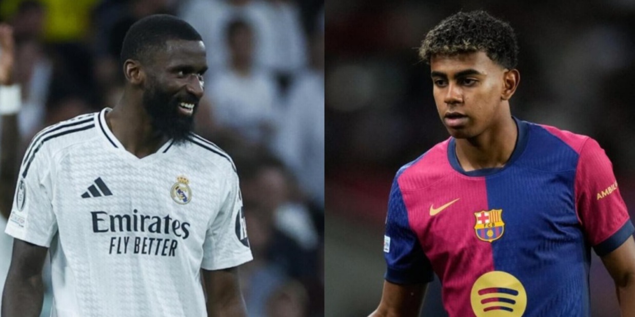 Oltre Real-Barcellona, Rudiger elogia Yamal: "Spaventoso"