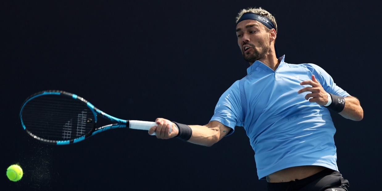 Delusone Fognini, subito fuori dall'Almaty Open