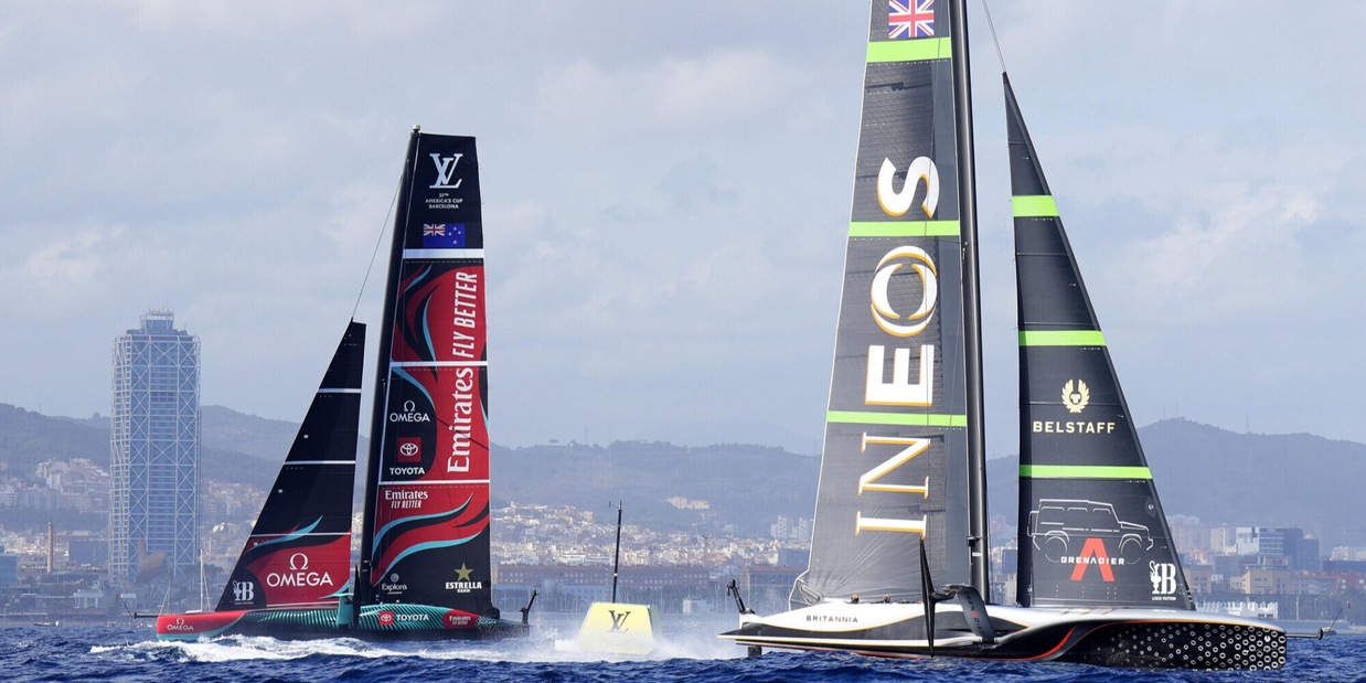 America's Cup a un passo: New Zealand batte due volte Ineos Britannia