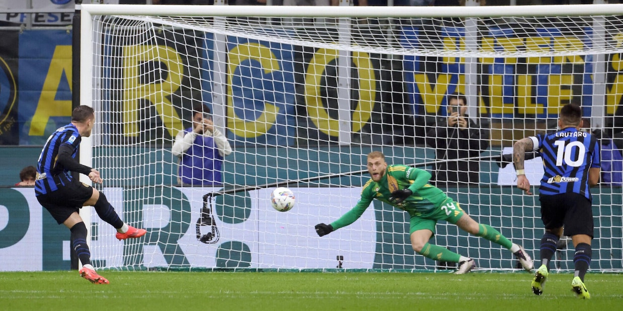 Inter-Juve, 4-4 spettacolare: doppiette di Zielinski e Yildiz. Rivivi diretta