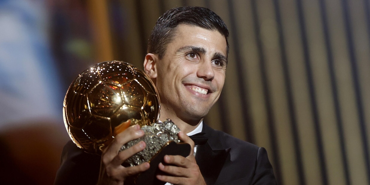 Rodri vince il Pallone d’Oro: Ancelotti miglior allenatore, rivivi la diretta