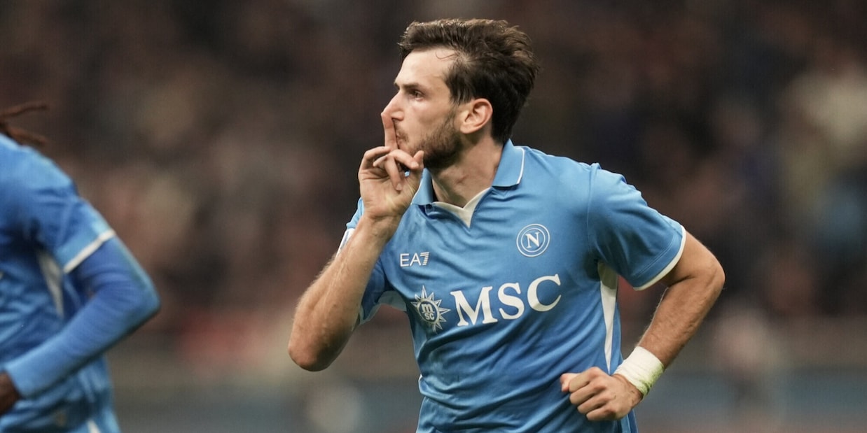 Milan-Napoli 0-2: la decidono Lukaku e Kvaratskhelia. Rivivi diretta