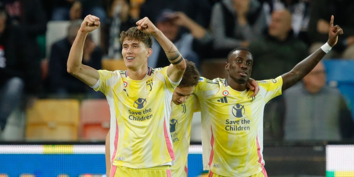 Udinese-Juve: decidono l'autogol di Okoye e la rete di Savona. Rivivi la diretta