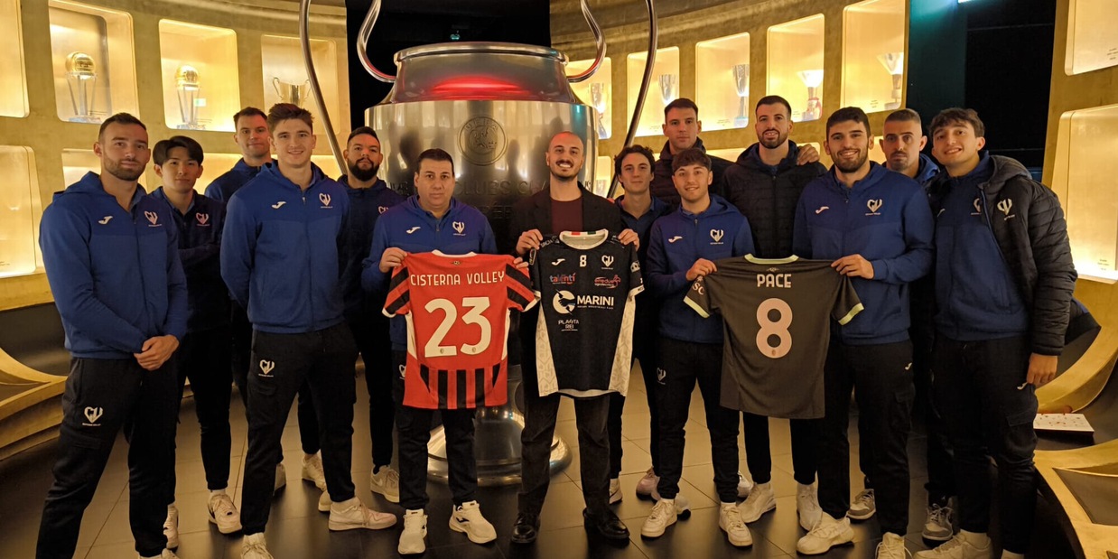 Cisterna ospite del Milan Calcio