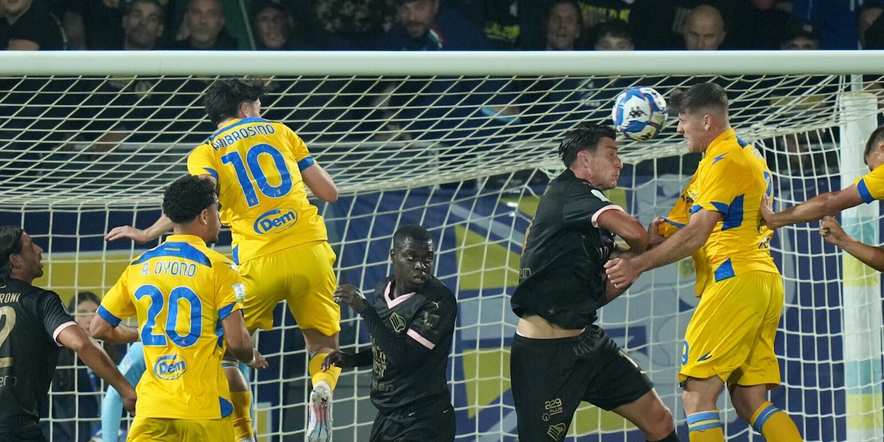 Il Frosinone ferma il Palermo: Bracaglia risponde a Insigne