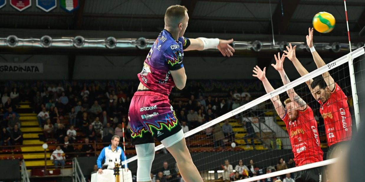 Champions League: Perugia domina la sfida con il  Saint-Nazaire