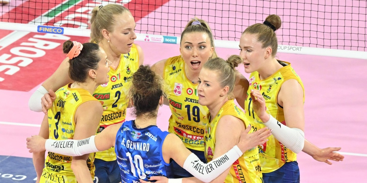 Milano-Conegliano, su Dazn il classico del volley