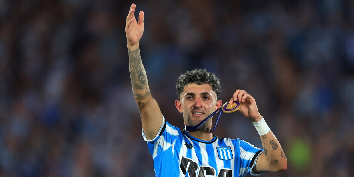 Gaston Martirena e la festa del Racing