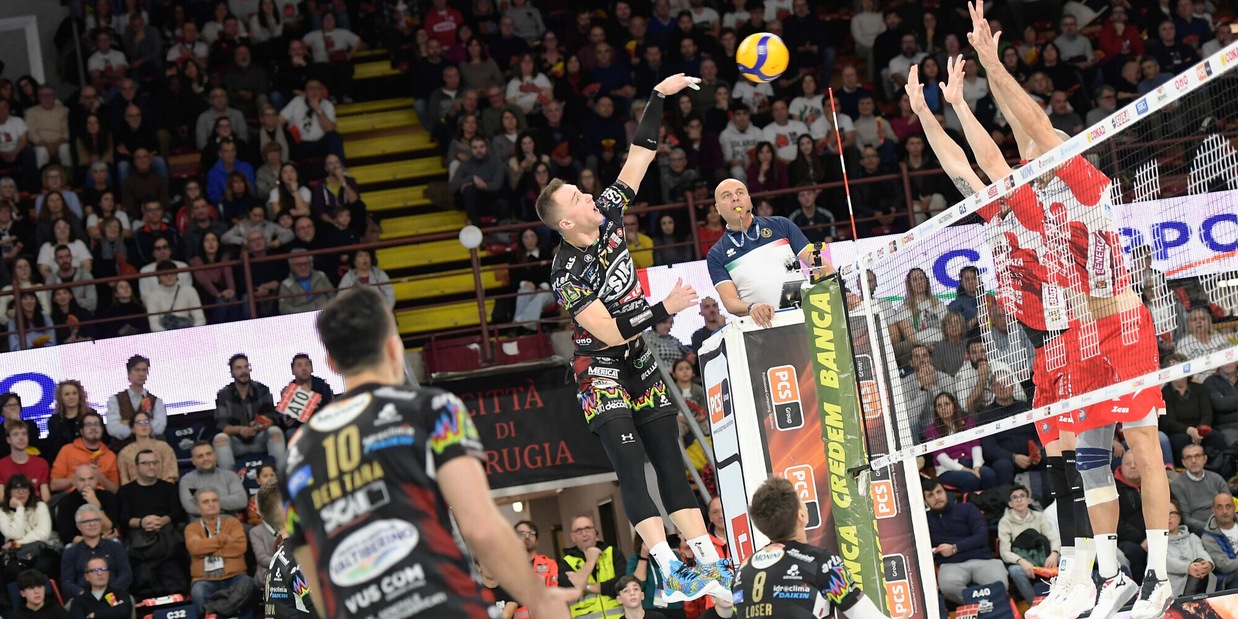 Perugia doma Piacenza solo al tie break