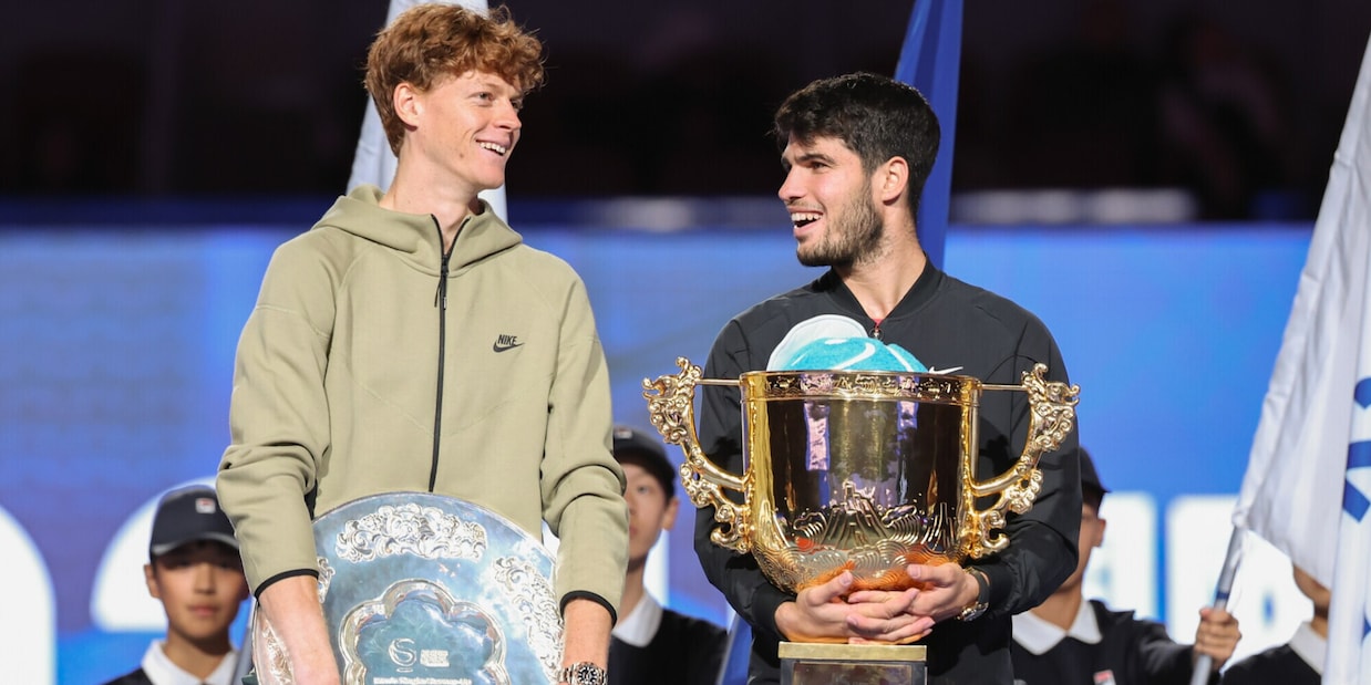 Sinner-Alcaraz, un confronto storico: tutti i numeri della rivalità