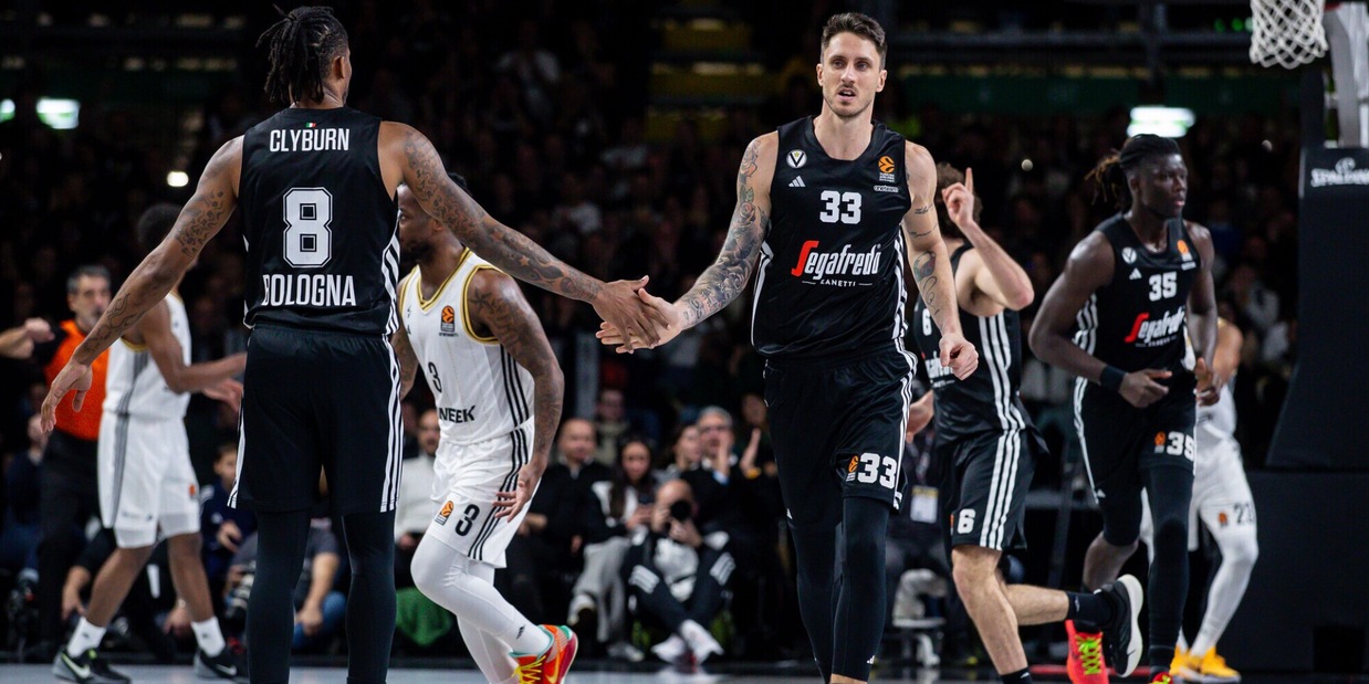 Virtus Bologna, quinta vittoria in Eurolega: Polonara show