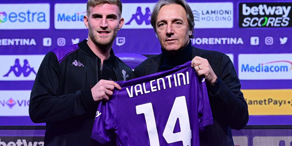 Fiorentina, Valentini si presenta: la frase su De Rossi e Nesta in sala stampa
