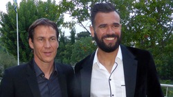 FOTO Roma, Garcia e Castan al Circolo Canottieri Aniene