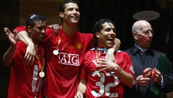 FOTO Tevez-Ronaldo, amici contro. Che coppia allo United!