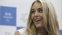 FOTO Lindsey Vonn dimentica Tiger Woods in Corea