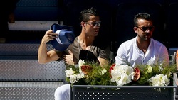 FOTO I grandi del tennis a Madrid. In tribuna spunta Cristiano Ronaldo