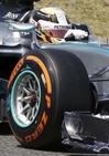 FOTO Gp Spagna, è Hamilton il più veloce delle seconde libere