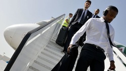 FOTO La Juve sbarca a Madrid