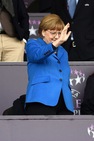 FOTO Champions League, la Merkel sugli spalti per la finale femminile