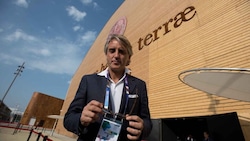 Inter, Mancini e Ranocchia visitano l'Expo