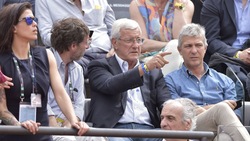 FOTO Internazionali, c'è Lippi sugli spalti per il trionfo di Federer