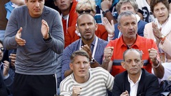 Roland Garros, Schweinsteiger, che tifo per Ana!