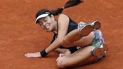 Roland Garros, Ivanovic scivola sotto la pioggia, poi esulta con Schweinsteiger