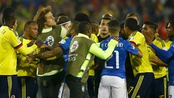 Coppa America, che rissa in Brasile-Colombia!