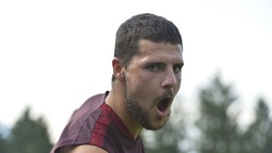 Roma, primo allenamento a Pinzolo