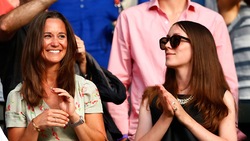 Wimbledon, c'è la bella Pippa per Federer e Bautista