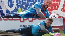 Napoli, Gabriel a lezione da Reina