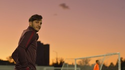 Roma, allenamento al tramonto in Australia