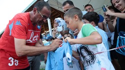 Napoli, a Dimaro è già Sarri mania