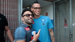 Napoli, in ritiro c'è anche Luca Sepe