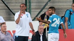 Napoli-Feralpi Salò, le foto dell'amichevole degli azzurri