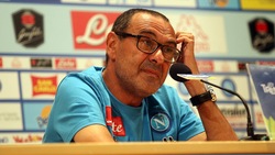 Sarri nella conferenza stampa di chiusura del ritiro di Dimaro