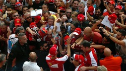 F1, Monza: una marea rossa per Vettel e Raikkonen