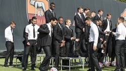 Roma, giallorossi modelli per un giorno