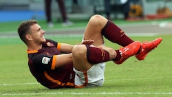 Roma, si ferma Dzeko: la fotosequenza